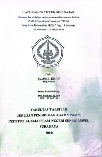 Image of Laporan Praktik Mengajar